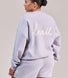 Curve ALL SZN Organic Sweat Shorts - Lilac Mist