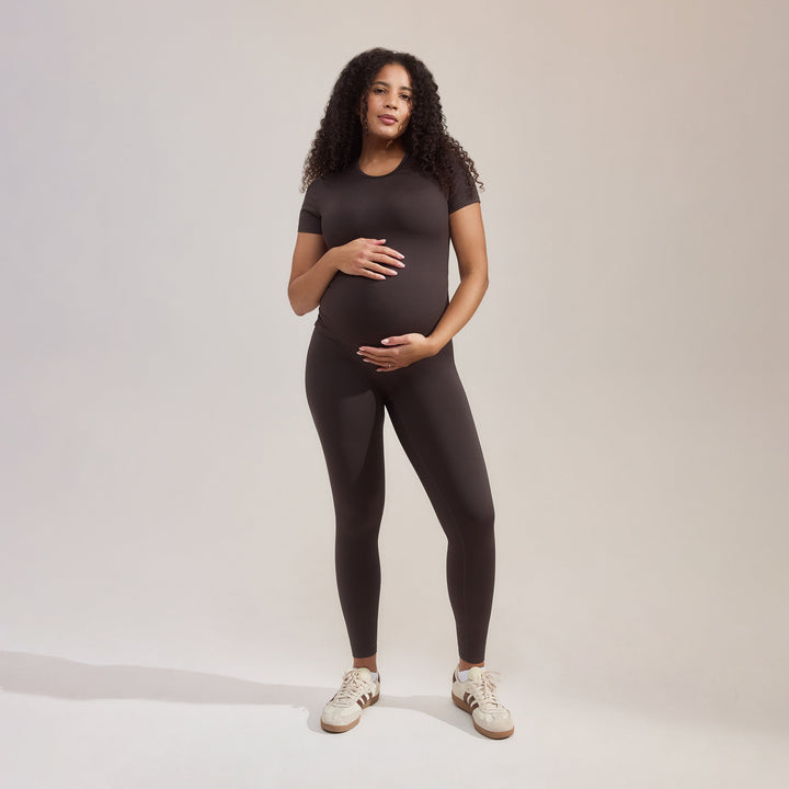 Legging de grossesse ultime pour tous les jours - Café noir