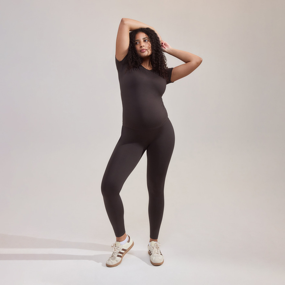 Legging de grossesse ultime pour tous les jours - Café noir