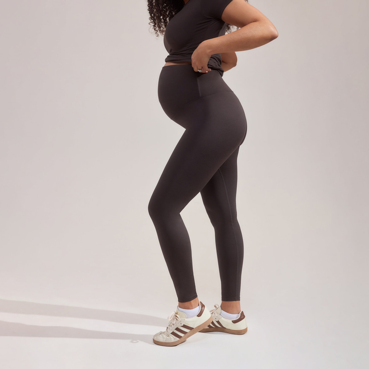 Legging de grossesse ultime pour tous les jours - Café noir