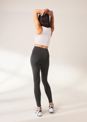 Legging léger taille haute Everyday - Dark Gris Marl