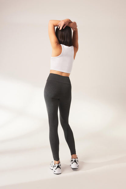 Legging léger taille haute Everyday - Dark Gris Marl