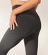 Legging léger taille haute grande taille Everyday - Dark Gris Marl