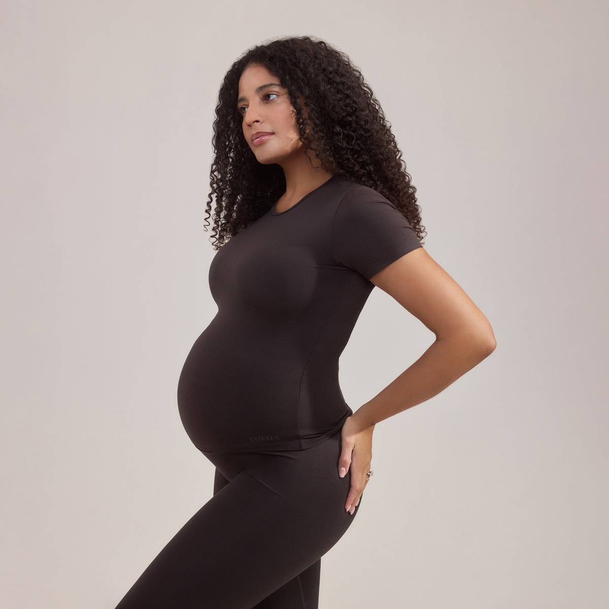Legging de grossesse ultime pour tous les jours - Café noir