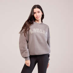 Sweat-shirt oversize lourd Campus - Mocha