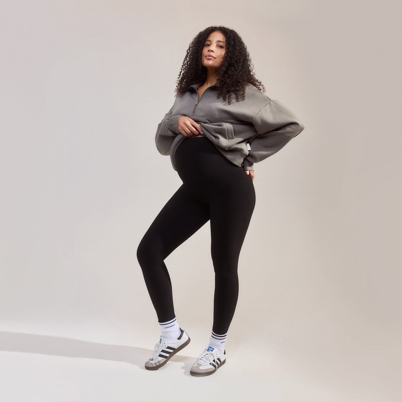 Legging de grossesse Winter Everyday - Noir