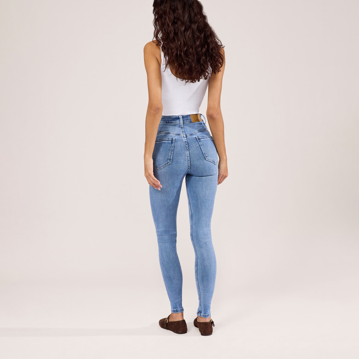 Jean lift & sculptant - Bleu moyen