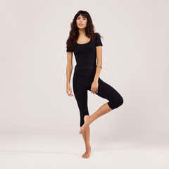 Legging Capri Léger - Noir