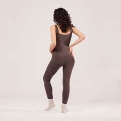 Legging de maternité léger à porter au quotidien - Marron expresso