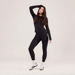 Ultimate Everyday long Sleeve Top - Black Coffee