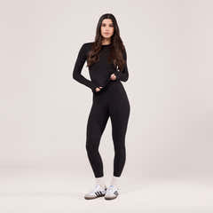 Ultimate Everyday long Sleeve Top - Black Coffee