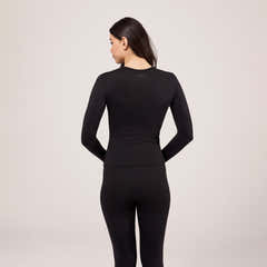 Ultimate Everyday long Sleeve Top - Black Coffee
