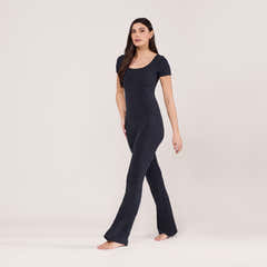Legging évasé léger - Bleu marine vintage