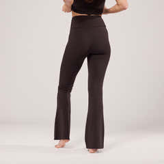 Legging évasé léger - Café noir