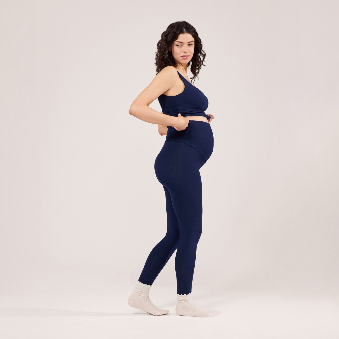 Legging léger de grossesse Everyday - Marine