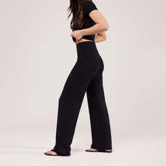 Pantalon large léger - Noir