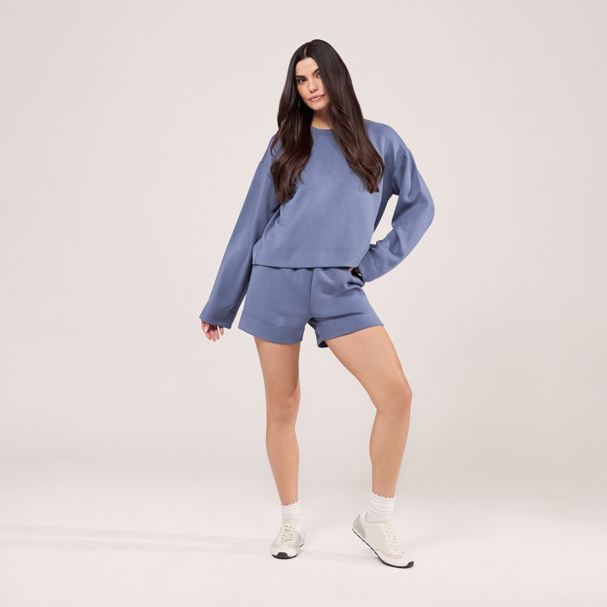 Ensemble short ultime pour tous les jours - Bleu glacé