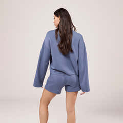 Ensemble short ultime pour tous les jours - Bleu glacé