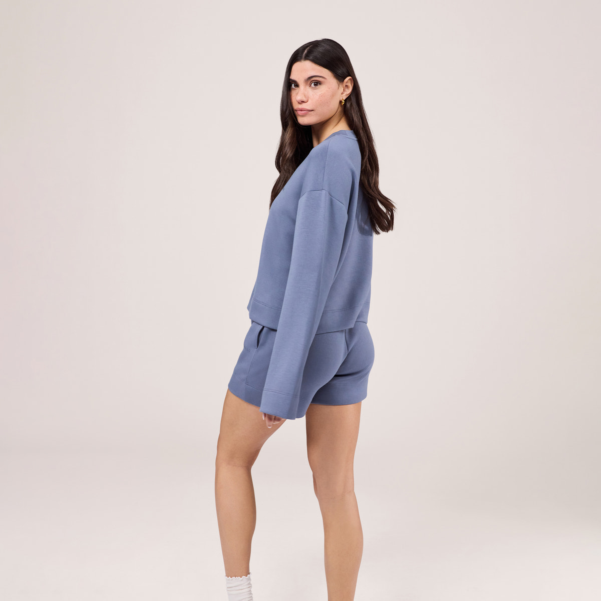 Ensemble short ultime pour tous les jours - Bleu glacé