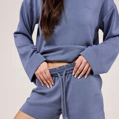 Ensemble short ultime pour tous les jours - Bleu glacé