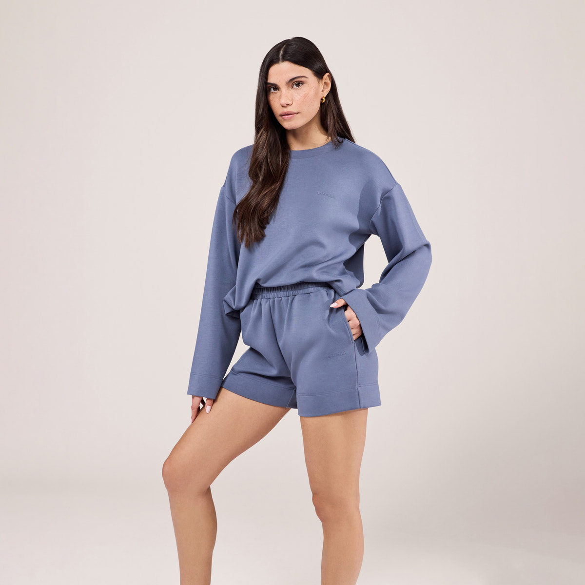 Ensemble short ultime pour tous les jours - Bleu glacé