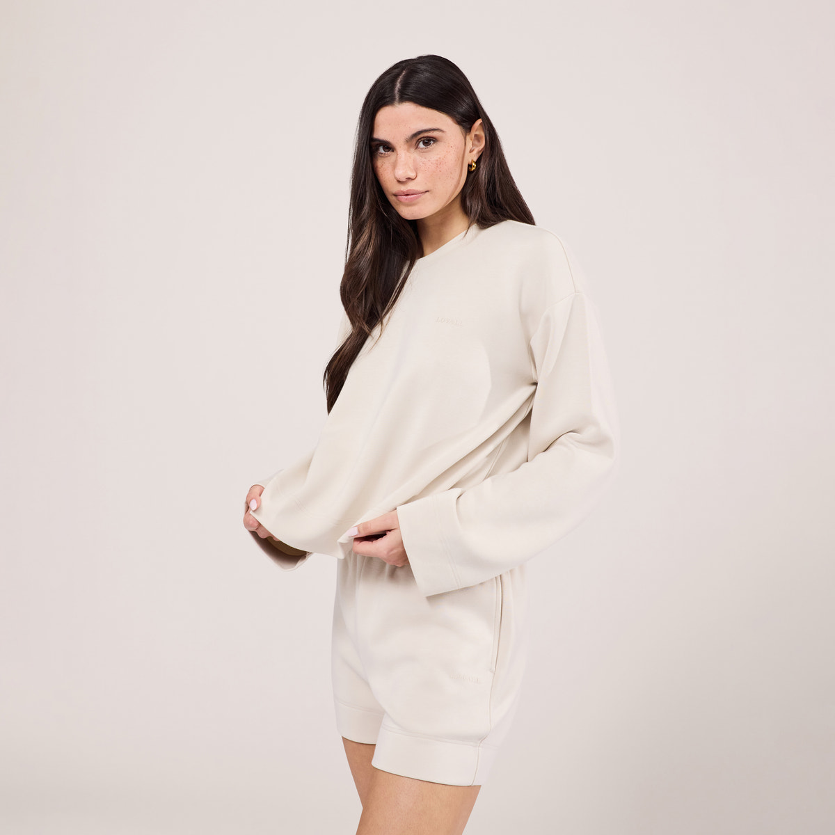 Ensemble short quotidien ultime - Écru