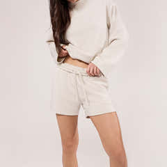 Ensemble short quotidien ultime - Écru