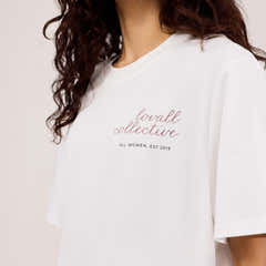 T-shirt graphique - Blanc cassé