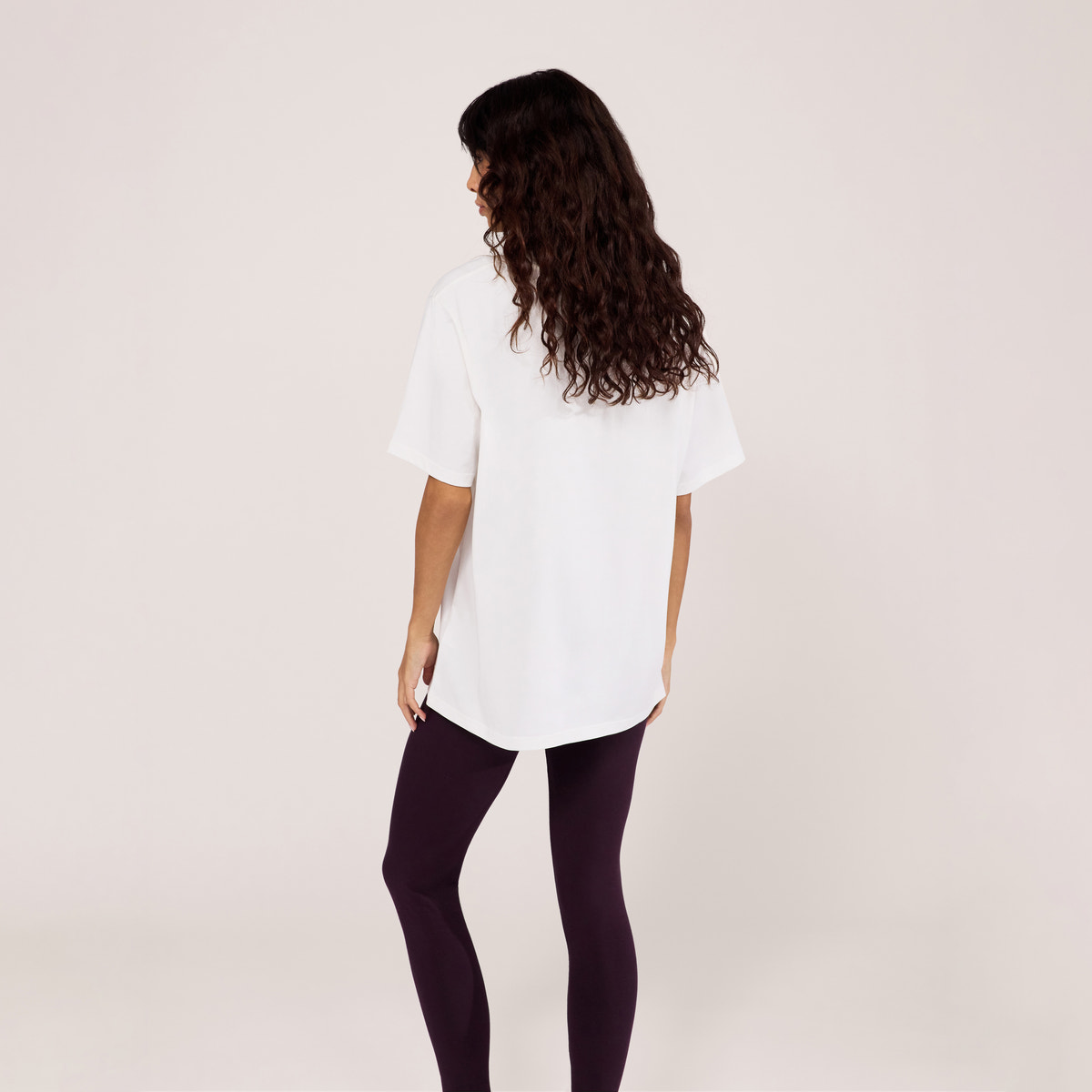 T-shirt graphique - Blanc cassé