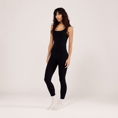 Legging léger taille haute Everyday - Noir