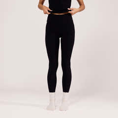 Legging taille haute léger et quotidien - Noir