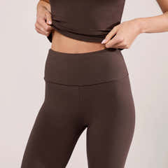 Legging Capri léger - Marron expresso