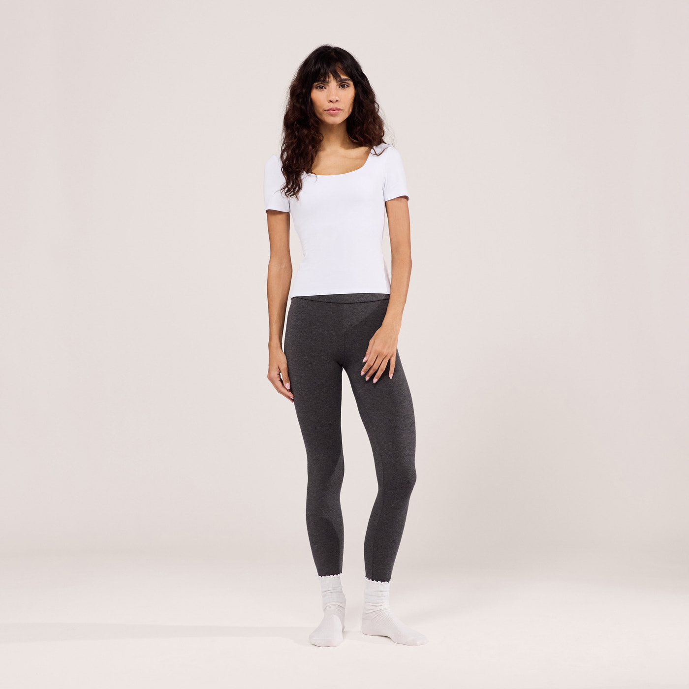 Legging léger taille haute Everyday - Dark Gris Marl