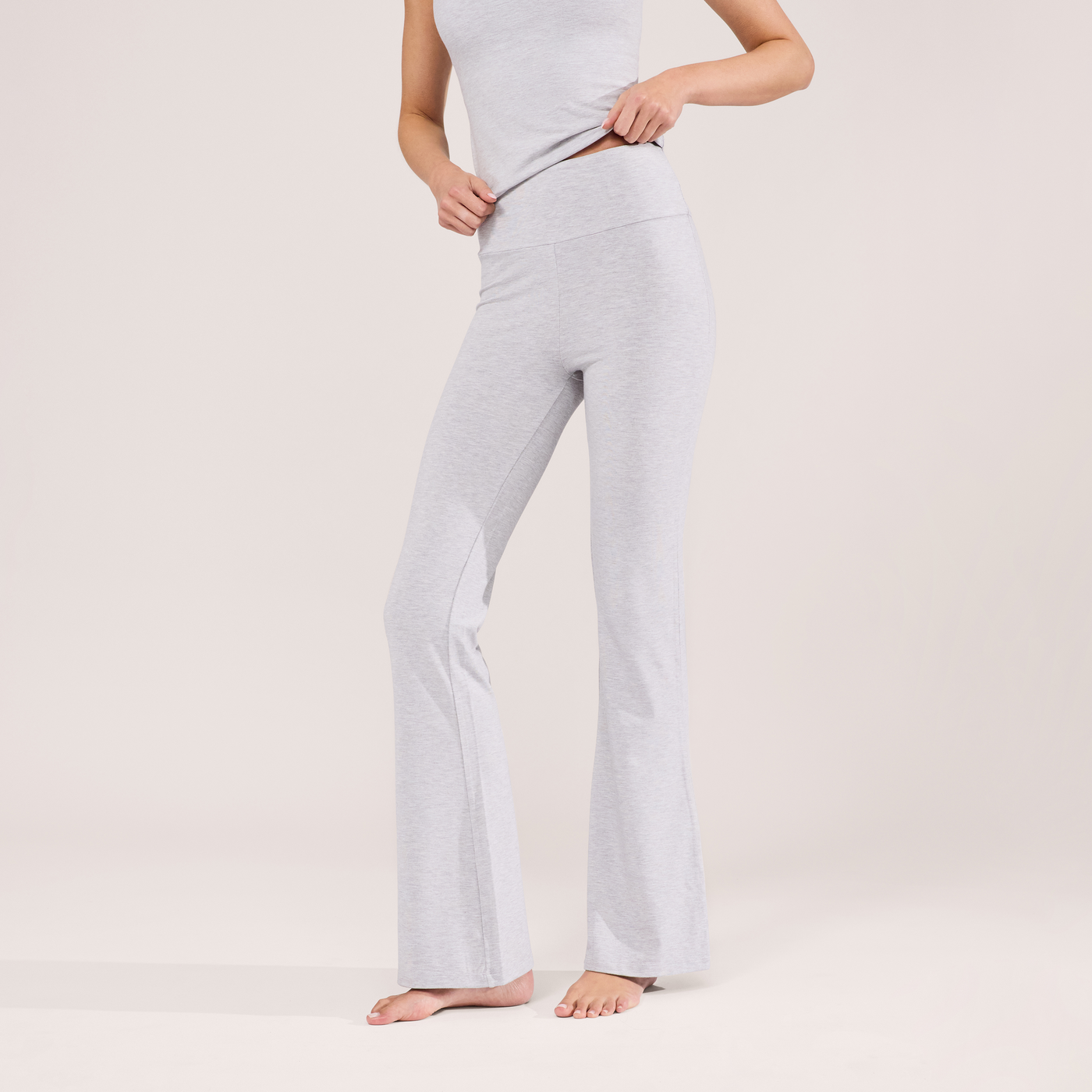 Legging léger flare - Light Gris Marl