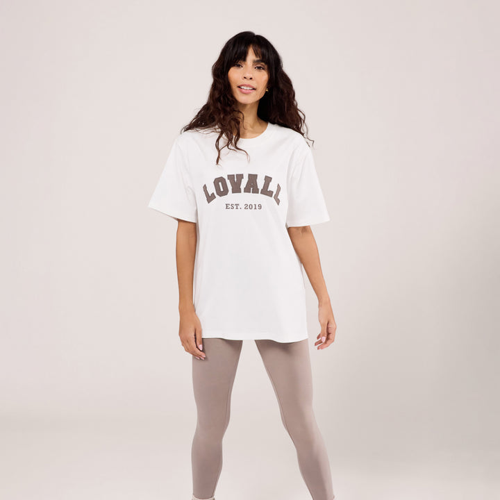 Graphic T-shirt Varsity - Off White