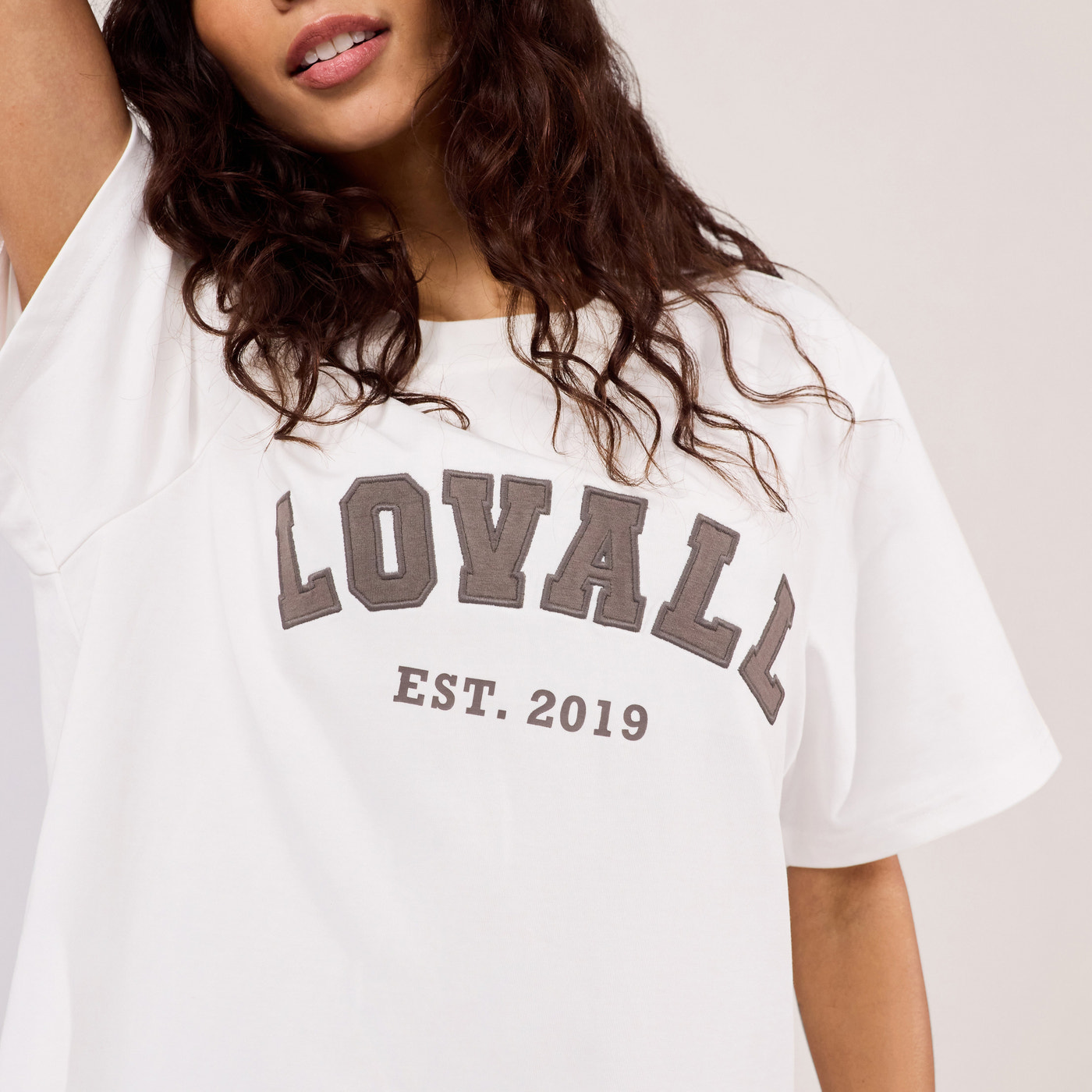 Graphic T-shirt Varsity - Off White