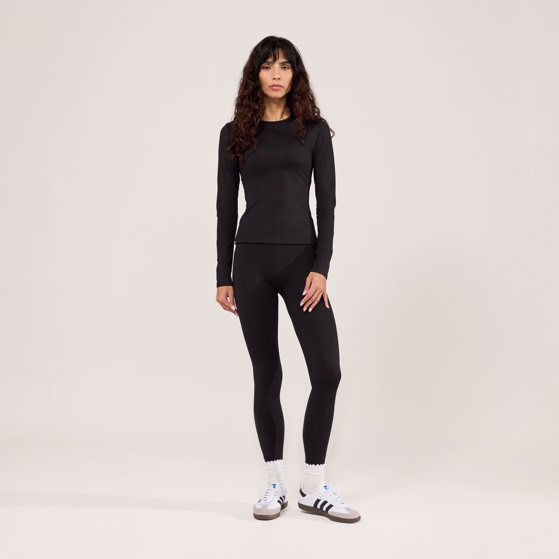Ultimate Everyday long Sleeve Top - Black