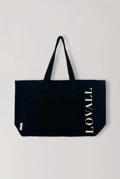 Sac fourre-tout recyclé Lovall - Noir