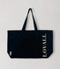 Tote bag recyclé Lovall - Noir