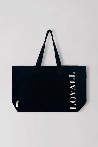 Tote bag recyclé Lovall - Noir