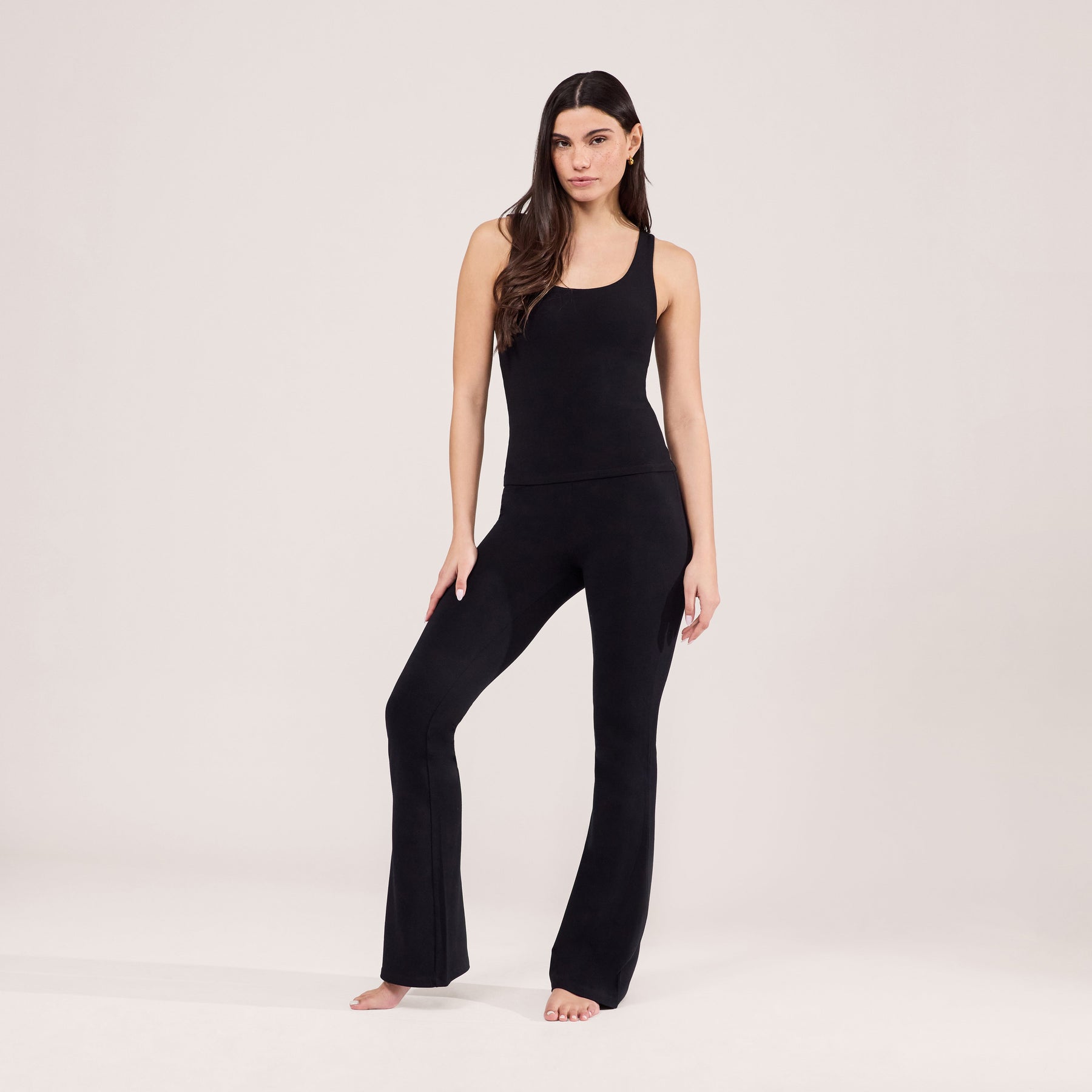 Legging léger flare - Noir