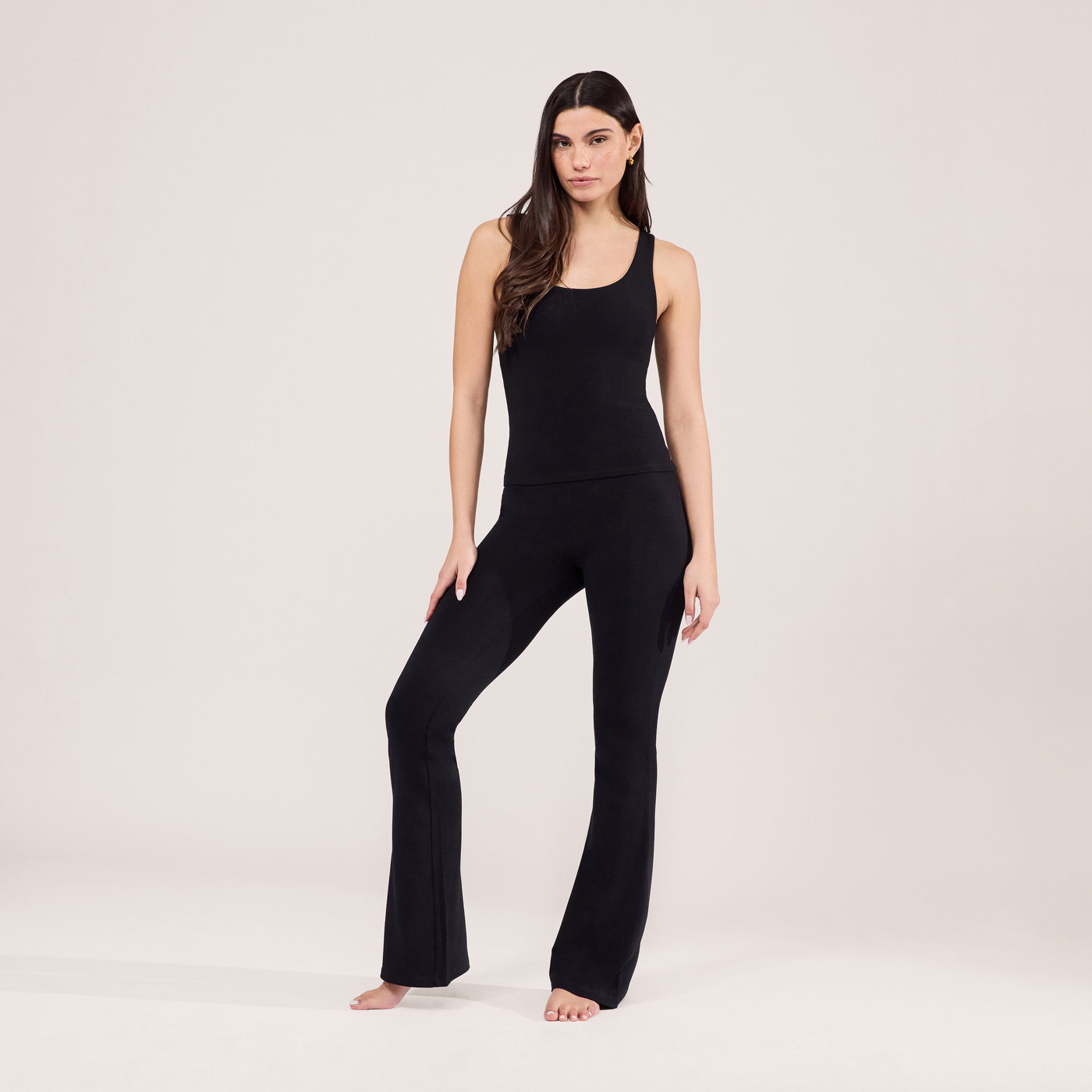 Legging léger flare - Noir