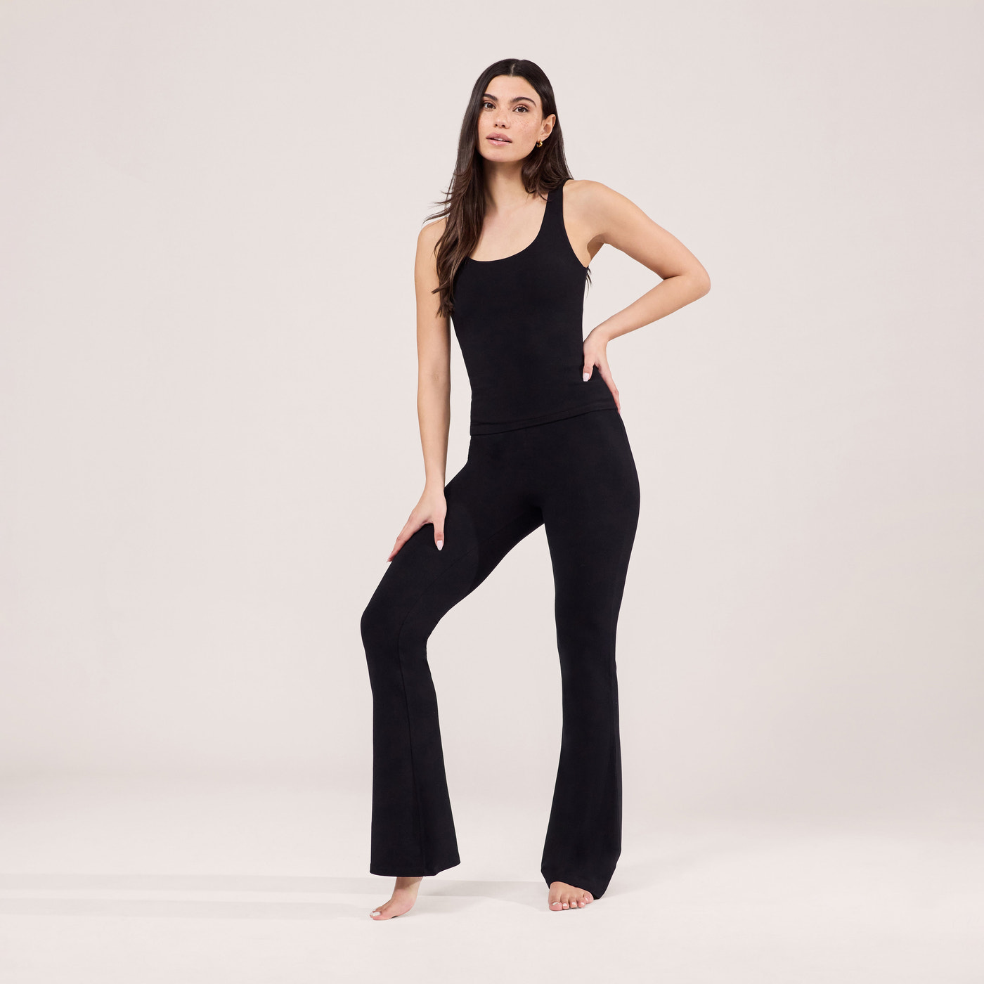 Legging léger flare - Noir