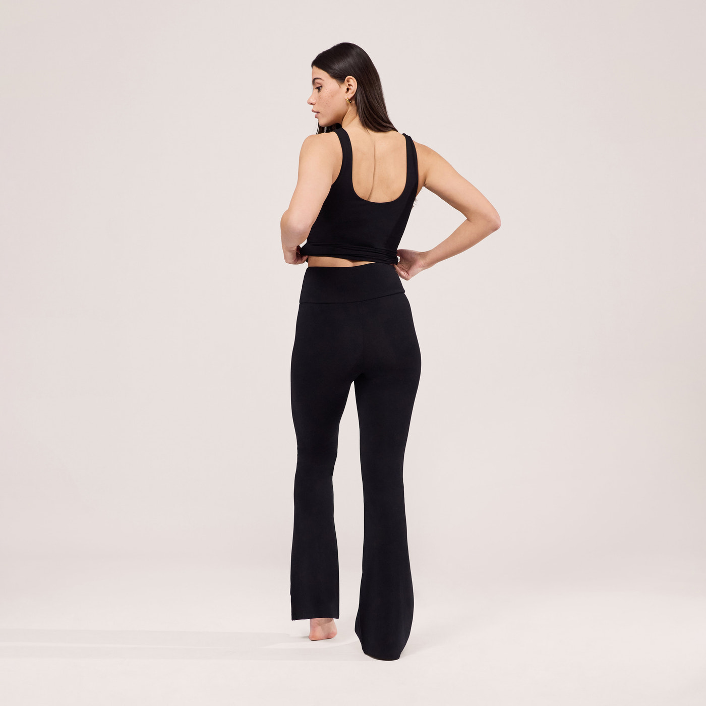 Legging léger flare - Noir