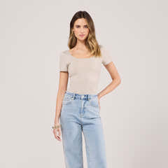 Body de tous les jours ultime - Beige Avoine