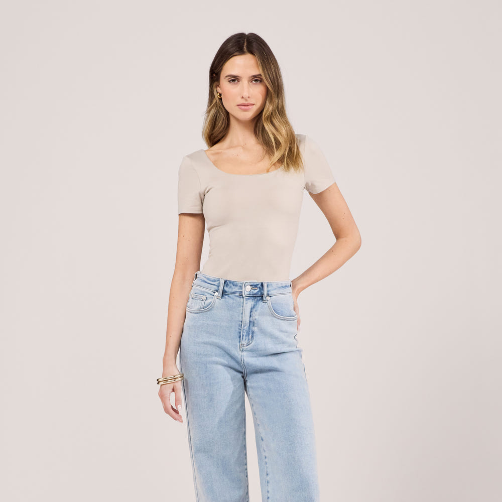 Body de tous les jours ultime - Beige Avoine