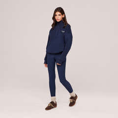Legging d'hiver taille haute de tous les jours - Bleu marine