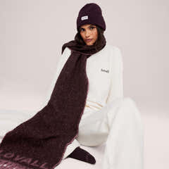 Lovall Pull Oversize Tricoté – Blanc cassé