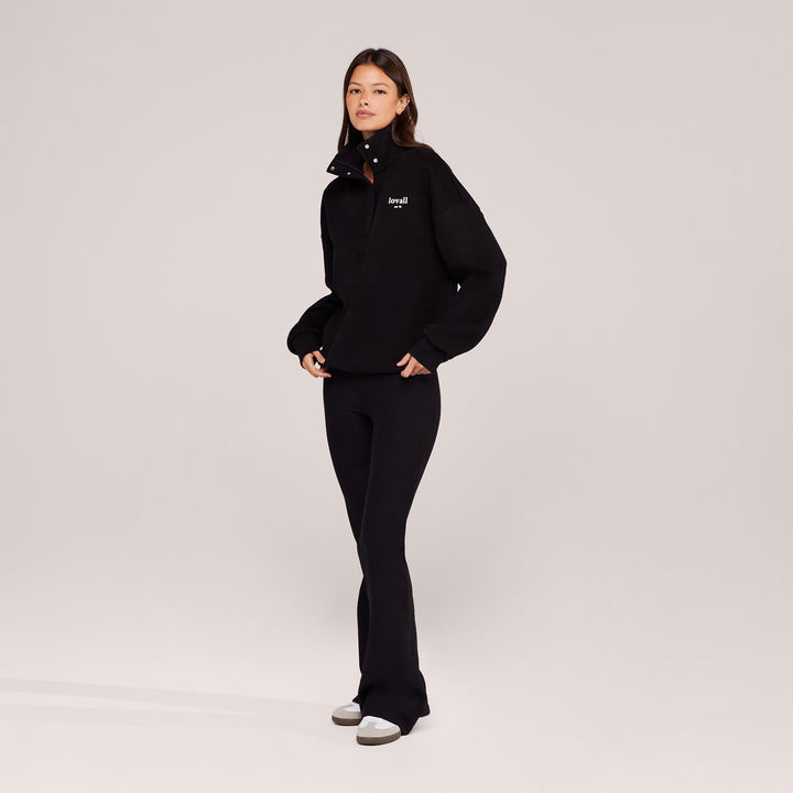 Legging évasé d'hiver - Noir