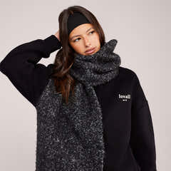 Sweat-shirt lourd 1/4 zip - Mocha